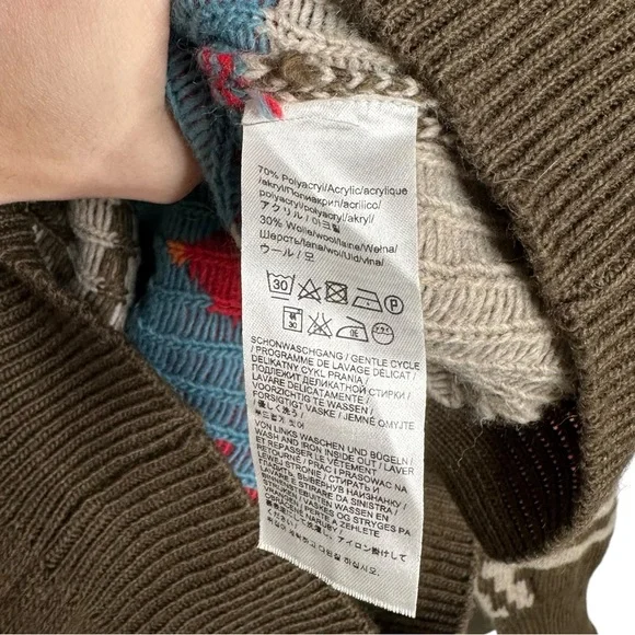 Tom & Hawk wool crewneck sweater - Picture 7 of 7